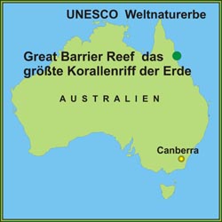 Great Barrier Reef – das größte Korallenriff der Erde